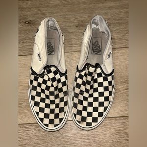 Checkered vans